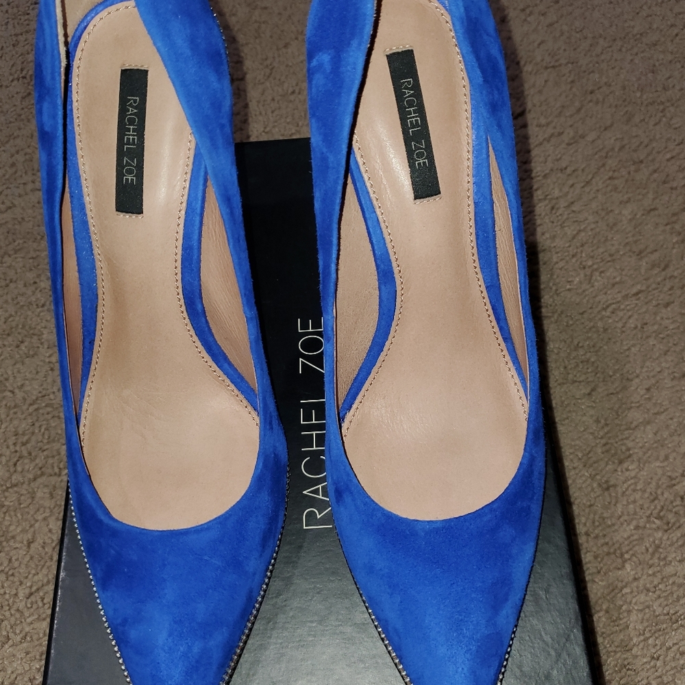 Rachel Zoe suede pumps